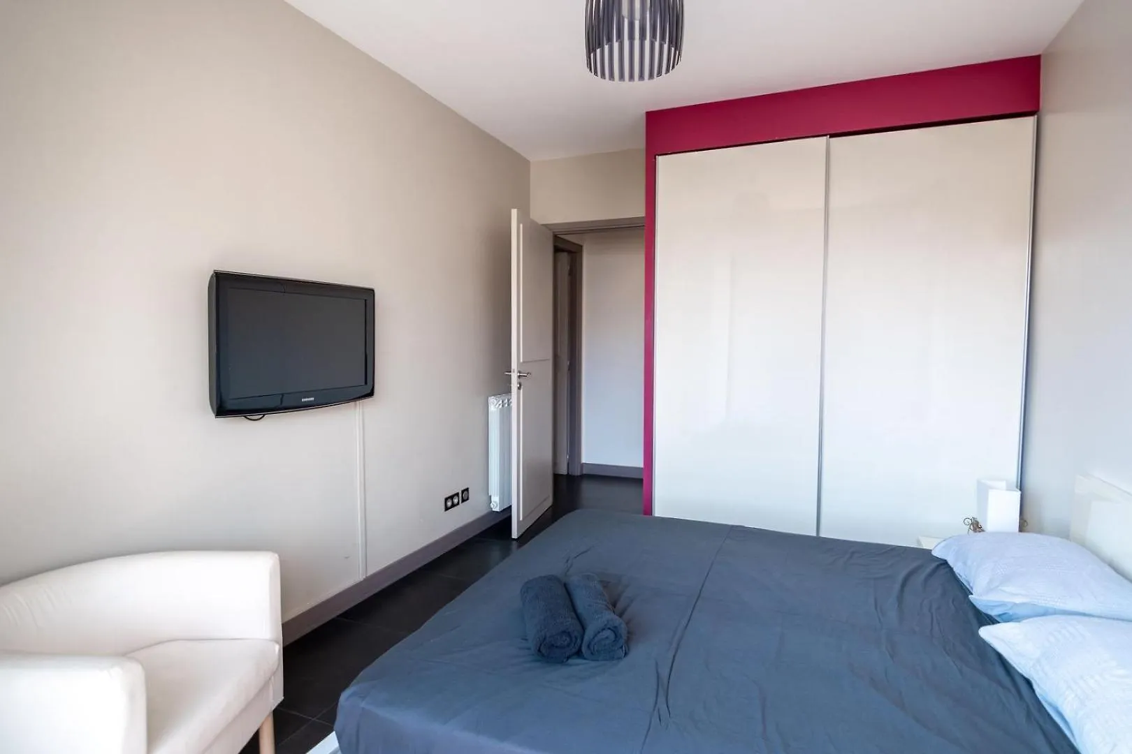 Apartament Beau 3P Proche Hippodrome - Parking Prive Cagnes-sur-Mer