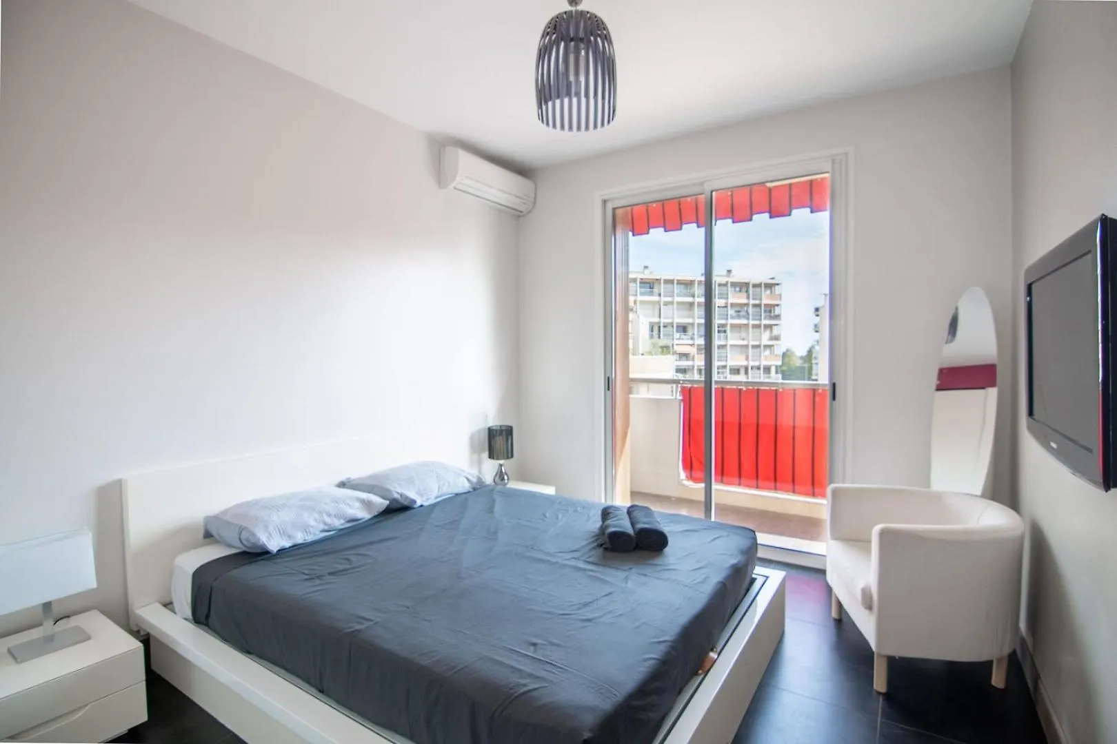Apartament Beau 3P Proche Hippodrome - Parking Prive Cagnes-sur-Mer 0*,  Francja